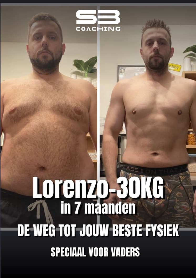 Voor-en-na transformatie 41 van een vader die afviel met coaching van Mannen met een Missie