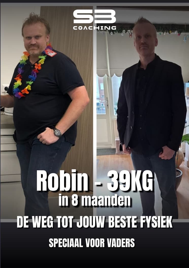 Voor-en-na transformatie 23 van een vader die afviel met coaching van Mannen met een Missie