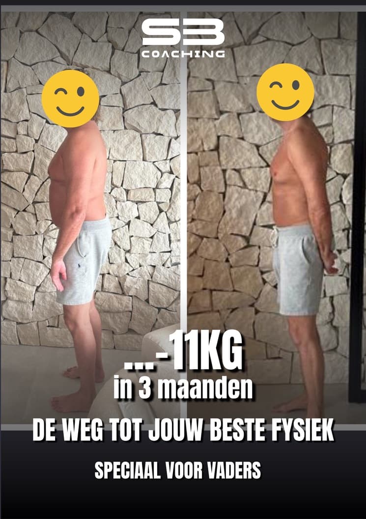 Voor-en-na transformatie 28 van een vader die afviel met coaching van Mannen met een Missie