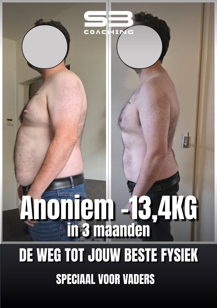 Voor-en-na transformatie 31 van een vader die afviel met coaching van Mannen met een Missie