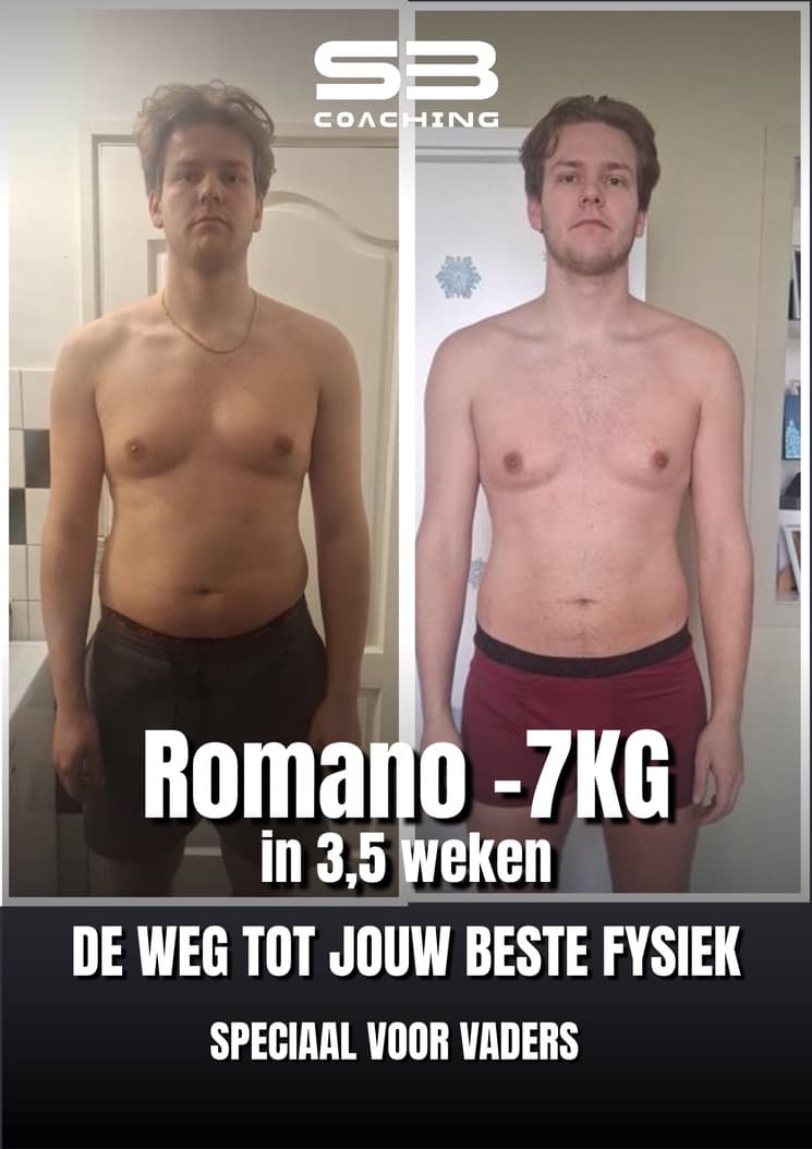 Voor-en-na transformatie 32 van een vader die afviel met coaching van Mannen met een Missie