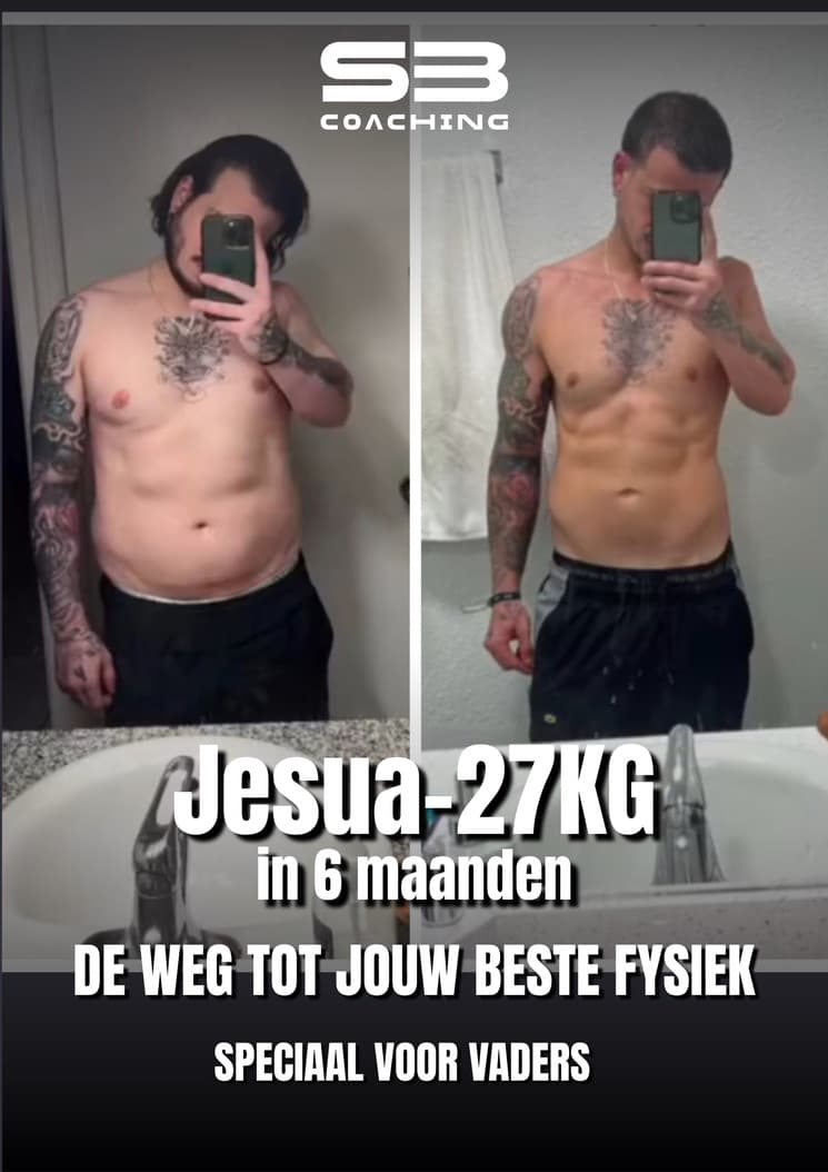 Voor-en-na transformatie 34 van een vader die afviel met coaching van Mannen met een Missie