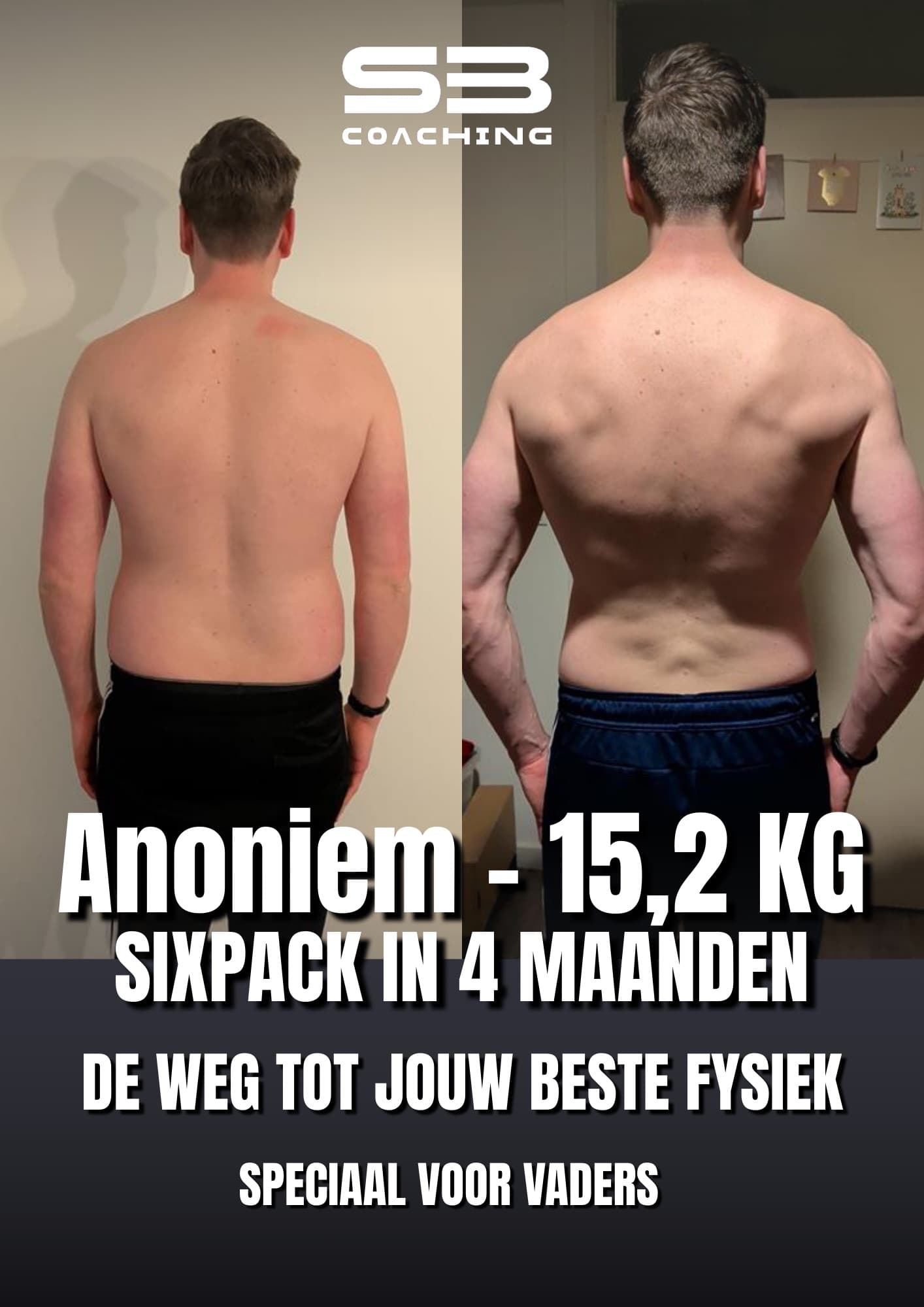 Voor-en-na transformatie 42 van een vader die afviel met coaching van Mannen met een Missie