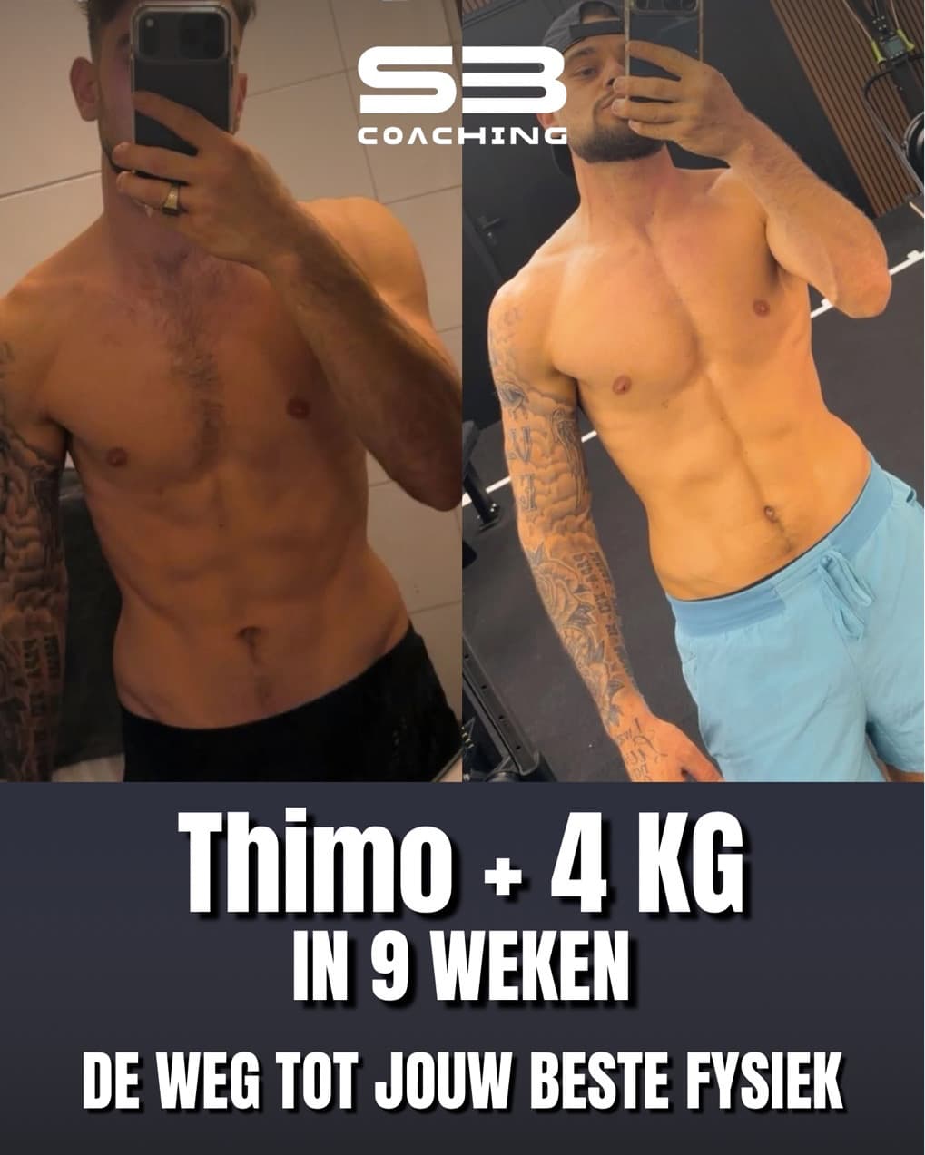 Voor-en-na transformatie 45 van een vader die afviel met coaching van Mannen met een Missie