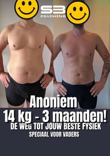 Voor en na: 14 kg in 3 maanden, met coaching van Mannen met een Missie